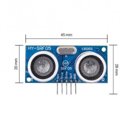 ماژول اولتراسونیک سنجش مسافت SRF05(3)