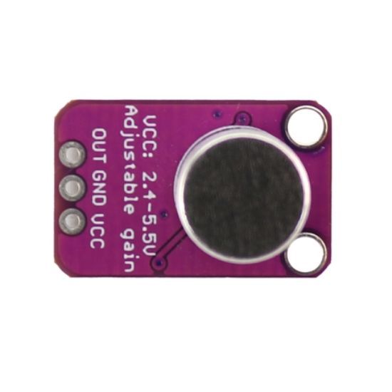 ماژول میکروفون دارای پری آمپلی فایر MAX4466 (3)