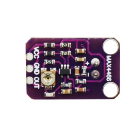 ماژول میکروفون دارای پری آمپلی فایر MAX4466 (1)