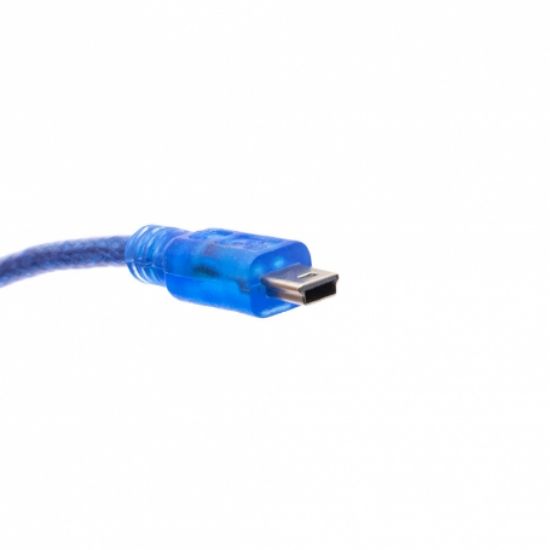 کابل تبدیل USB-A به Mini USB شیلددار 30 سانت