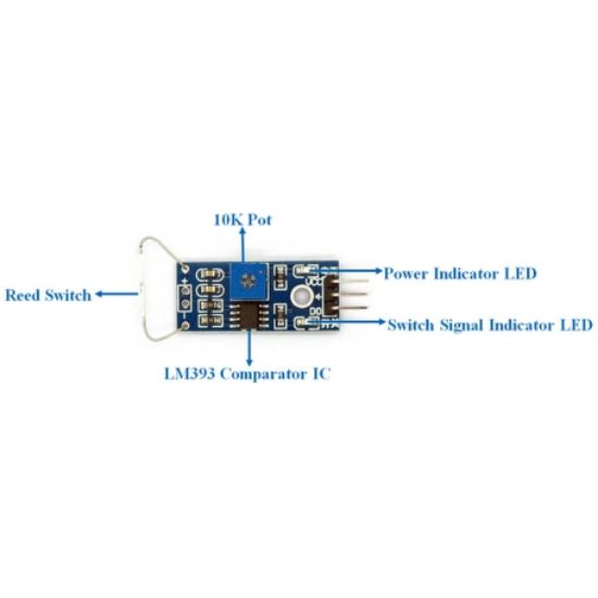 ماژول رید رله Reed Switch مغناطیسی مدل HW-072
