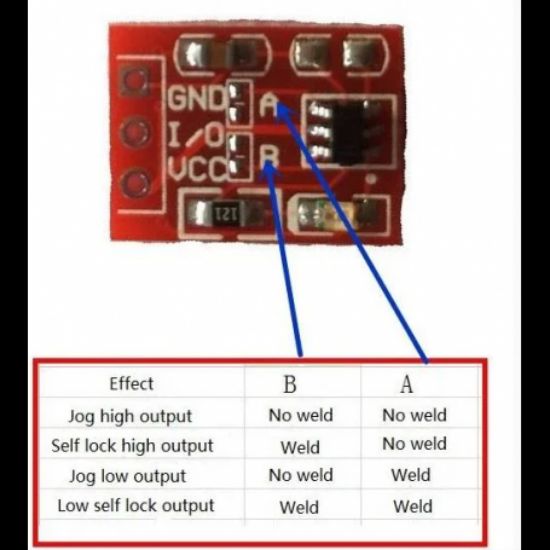 ماژول سنسور تاچ خازنی Mini TTP223