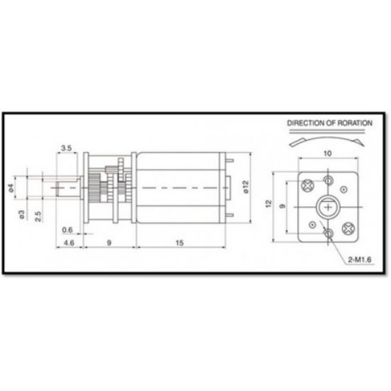 موتورگیربکس ZGA12 50RPM