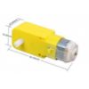 موتور گیربکس پلاستیکی دو طرفه Y1-48 250RPM