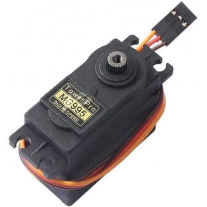 سروو موتور دنده پلاستیکی MG995 توان 13 کیلو - 180 درجه