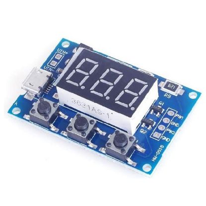 ماژول سیگنال ژنراتور PWM دو کاناله با قابلیت تولید پالس مربعی قابل تنظیم - درایور استپر موتور