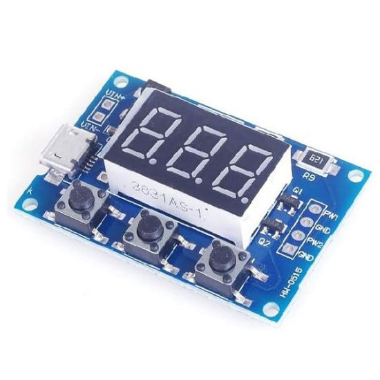 ماژول سیگنال ژنراتور PWM دو کاناله با قابلیت تولید پالس مربعی قابل تنظیم - درایور استپر موتور