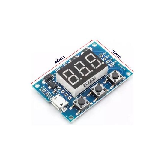 ماژول سیگنال ژنراتور PWM دو کاناله با قابلیت تولید پالس مربعی قابل تنظیم ، درایور استپر موتور