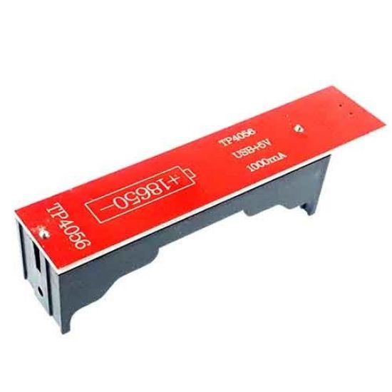 ماژول شارژر و بوستر با جا باتری لیتیومی 18650